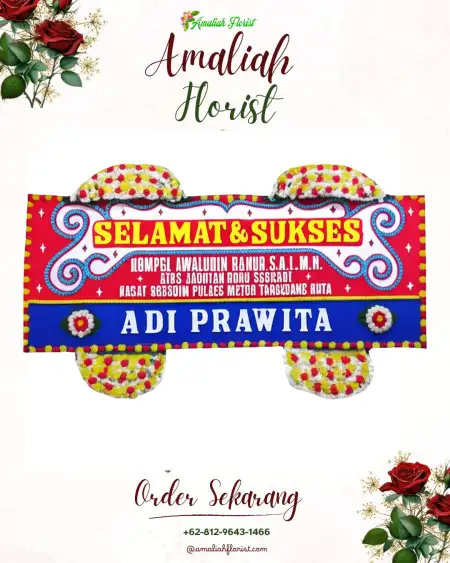Papan Bunga Ucapan Selamat Kedungdawa